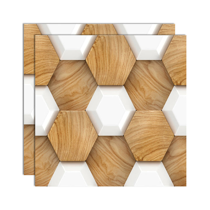 BowLift | 3D Peel and Stick Tiles Plastic Square Peel and Stick Tiles with Waterproof
