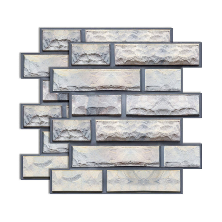 BowLift | 3D Peel and Stick Tiles Plastic Square Peel and Stick Tiles with Waterproof
