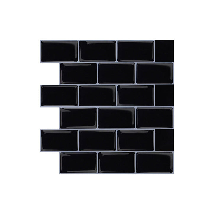 BowLift | Plastic Peel & Stick Subway Tile Square Peel and Stick Back Wall Tile