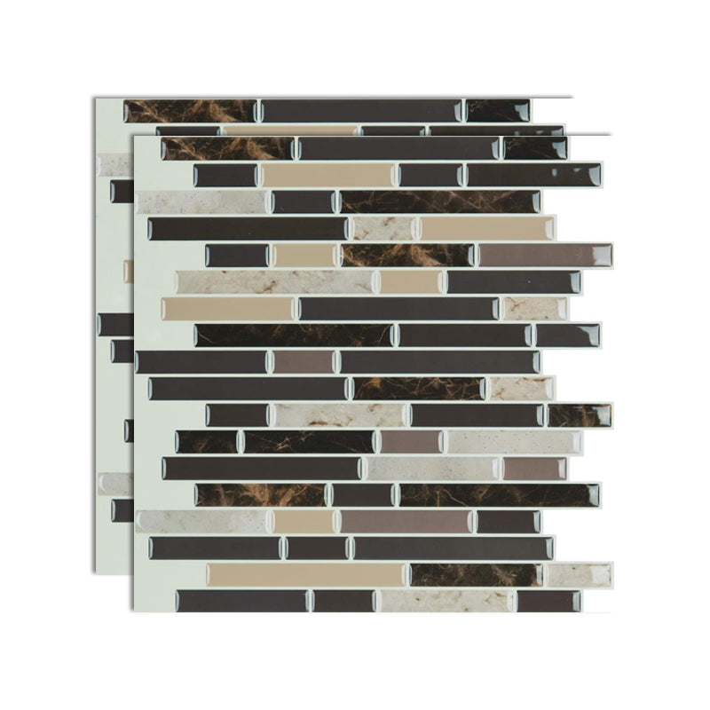 BowLift | Square Peel-and-Stick Tiles Plastic Indoor Peel & Stick Subway Tile