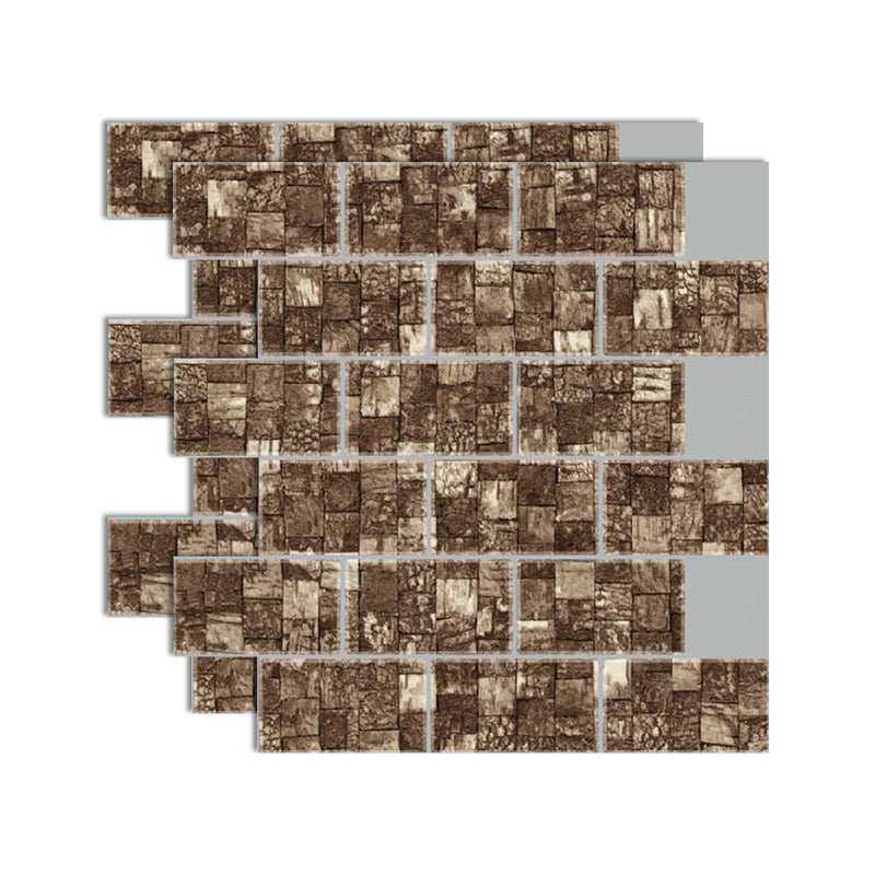 BowLift | Square Peel-and-Stick Tiles Plastic Indoor Peel & Stick Subway Tile