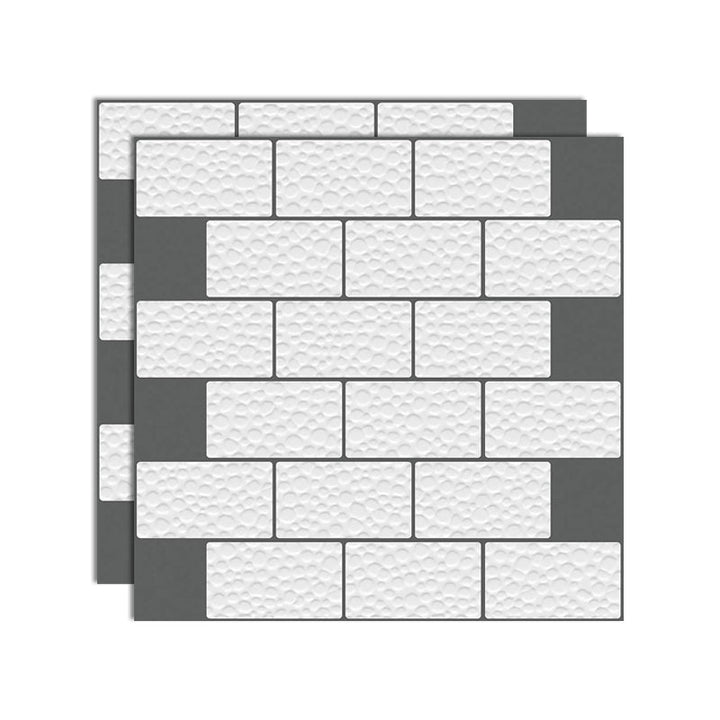 BowLift | Square Peel-and-Stick Tiles Plastic Indoor Peel & Stick Subway Tile