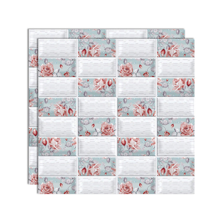 BowLift | Plastic Peel & Stick Subway Tile 3D Subway Tile with Slip-Resistant Surface