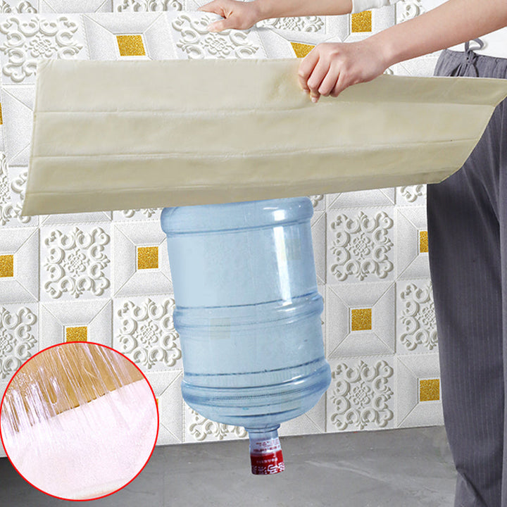 BowLift | Modern Pearl Wall Bowls PVC Wall Access Panel Peel and Stick Wall Tile Set of 10