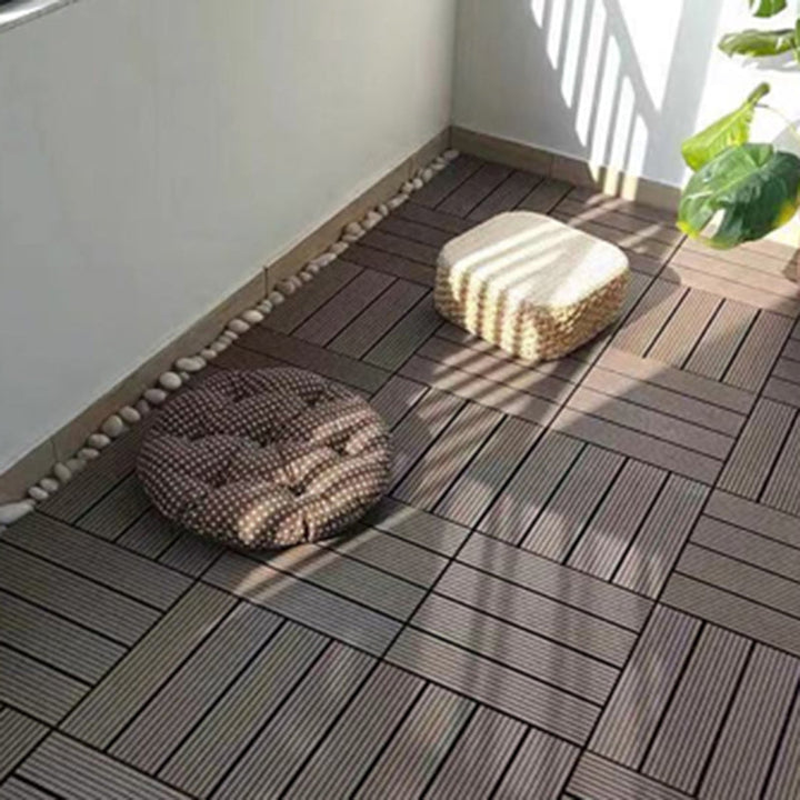 BowLift | Waterproof Decking Board Strips Composite Square Outdoor Decking Tile Terrace