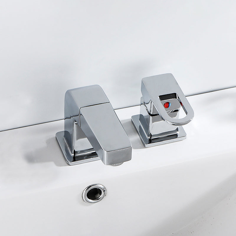 BowLift | Bathroom faucet lever handle brass handheld shower sink faucet