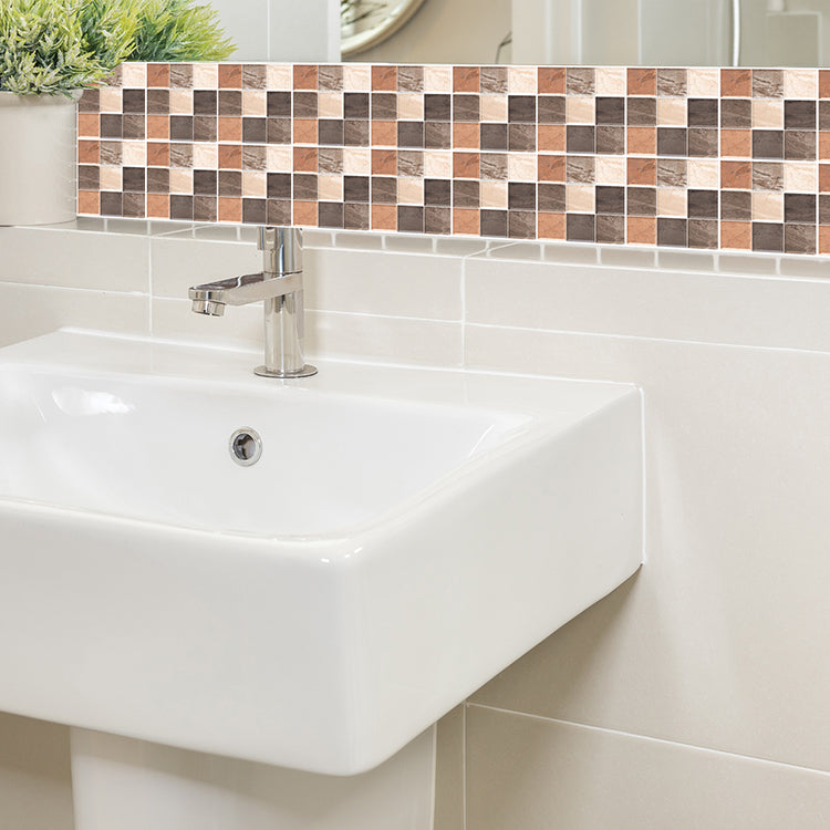 BowLift | Modern backsplash tile Smooth Self-adhesive wall tile for the bathroom