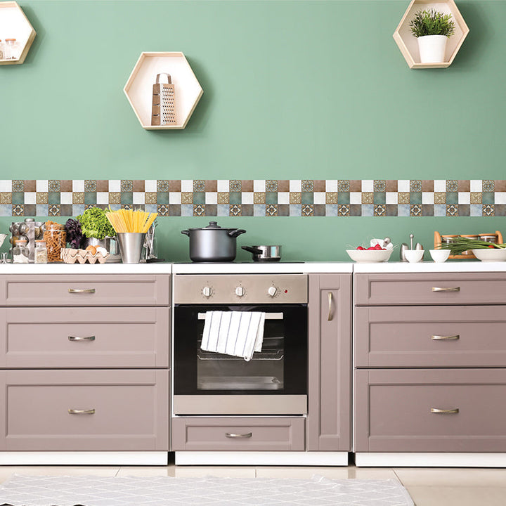 BowLift | Modern backsplash tile Smooth Self-adhesive wall tile for the bathroom