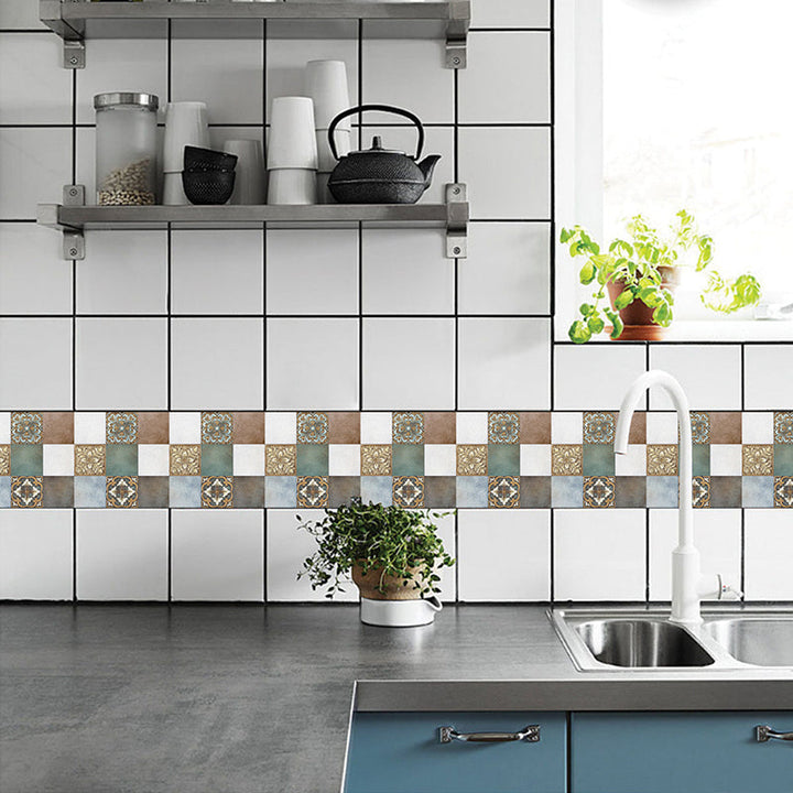 BowLift | Modern Back Wall Tile Smooth Self-Adhesive Wall Tile for the Bathroom