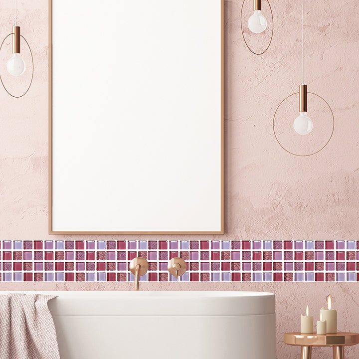 BowLift | Modern backsplash tile Smooth Self-adhesive wall tile for the bathroom