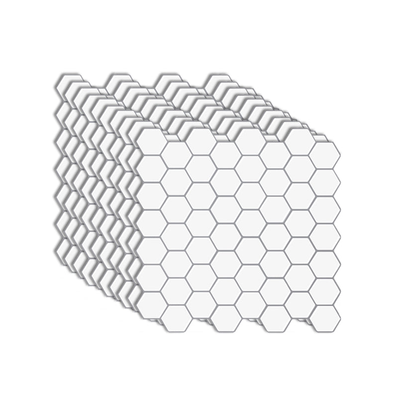 BowLift | Modern Peel-and-Stick Wall PVC Hexagon Peel-and-Stick Tile