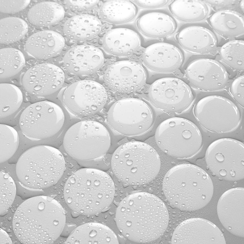 BowLift | Modern Peel and Stick Tiles PVC Penny Round Peel and Stick Back Wall Tiles