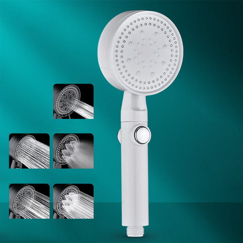 BowLift | Modern Shower Head Adjustable Spray Pattern Round Plastic Hand Shower