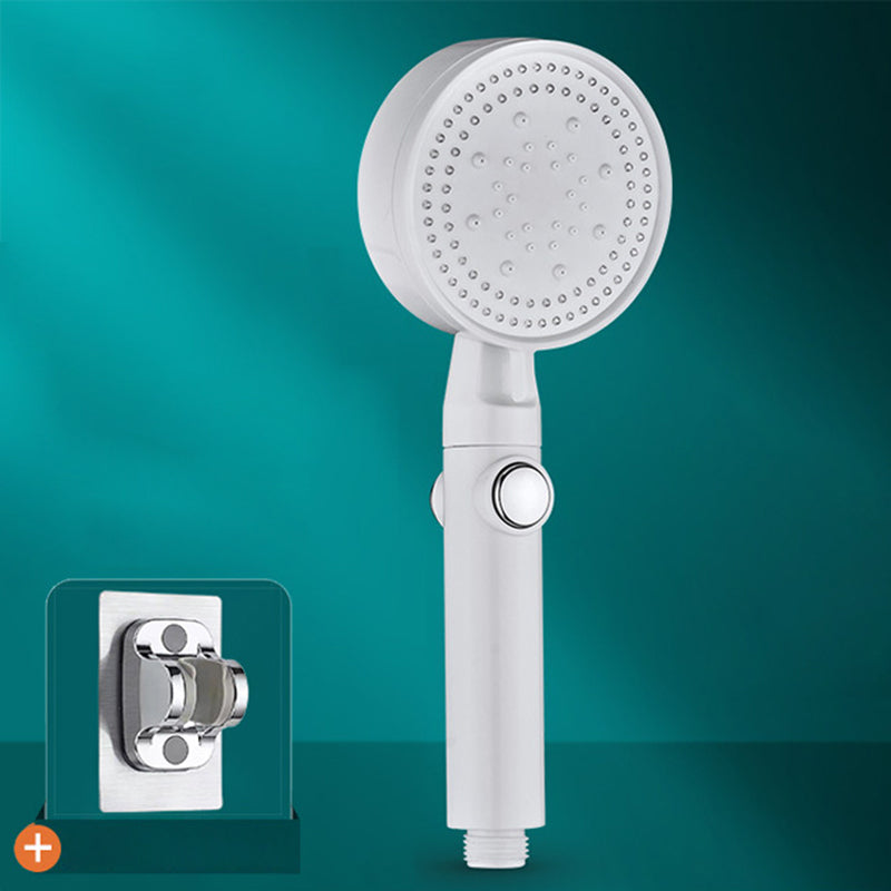 BowLift | Modern Shower Head Adjustable Spray Pattern Round Plastic Hand Shower