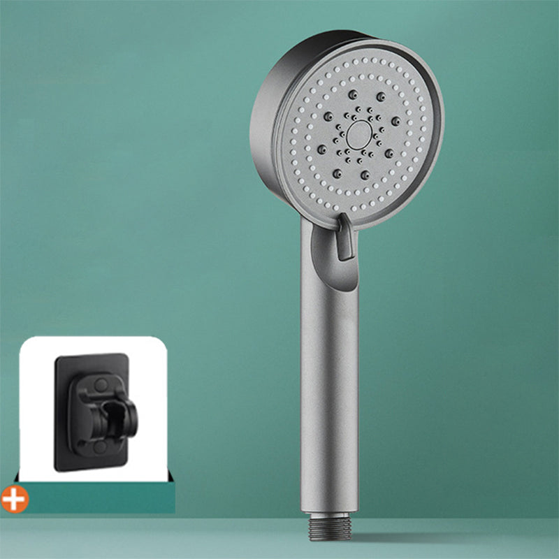 BowLift | Modern Shower Head Adjustable Spray Pattern Round Plastic Hand Shower