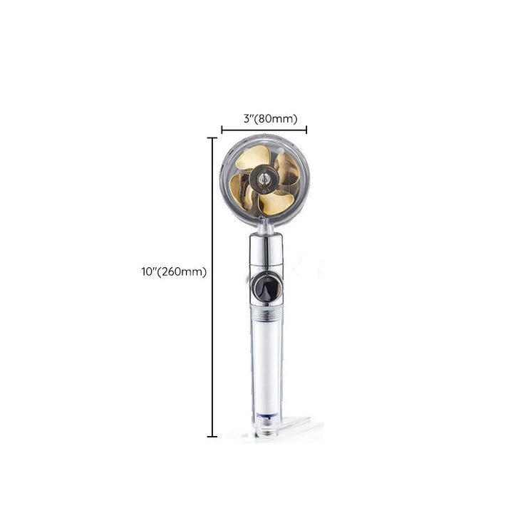 BowLift | Round shower head adjustable water flow handheld shower head with water filtration