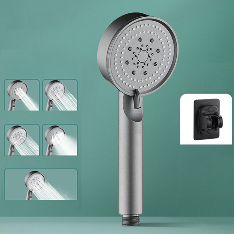 BowLift | Classic Plastic Shower Head 5 Settings Round Handheld Shower Heads