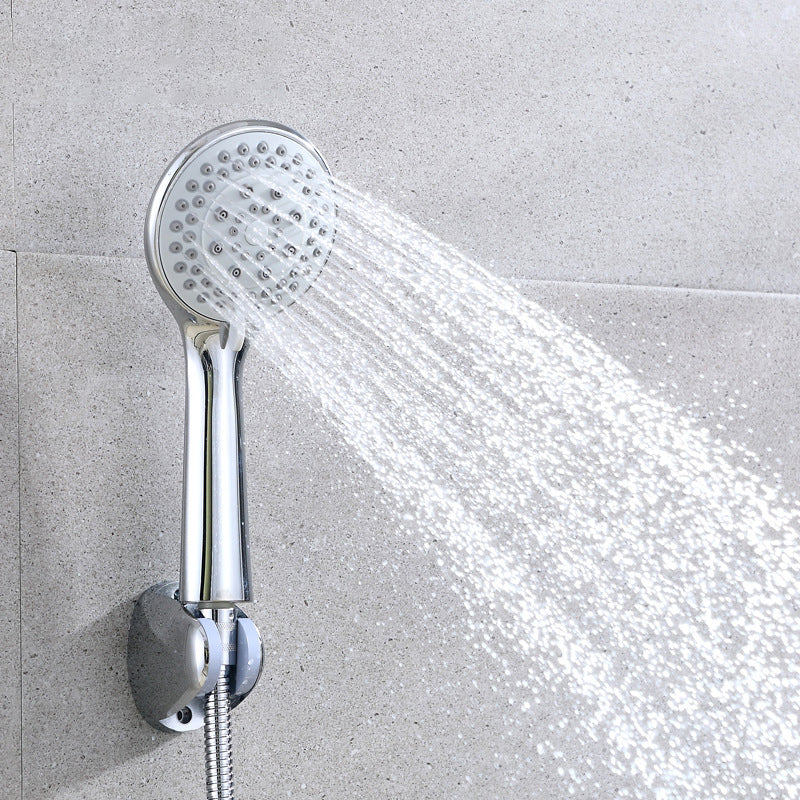 BowLift | Modern adjustable shower head Round Metal Handheld Shower Head