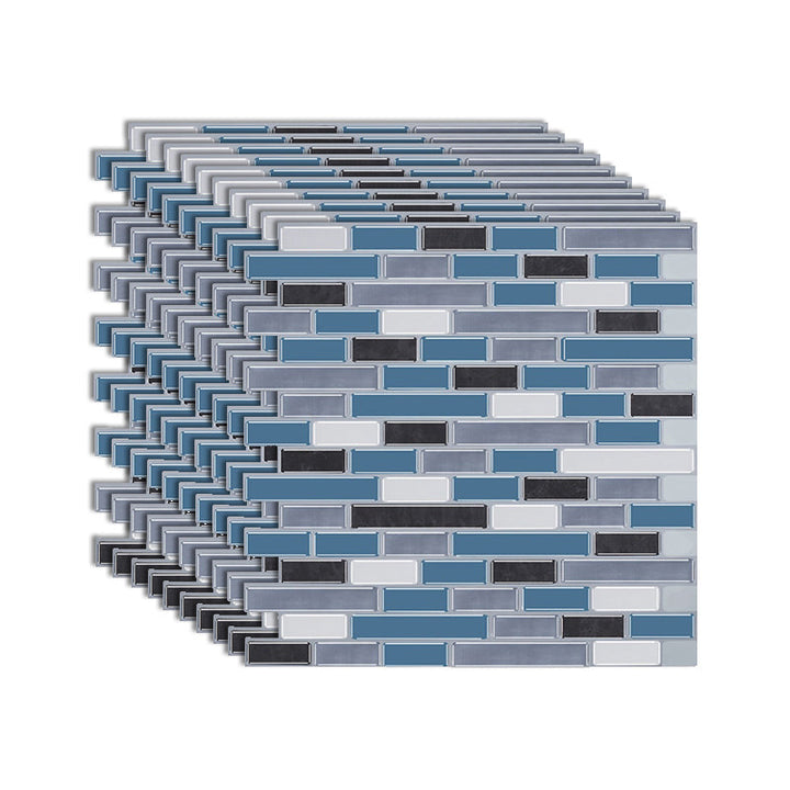 BowLift | Modern Peel & Stick Field Tile PVC Offset Joint Peel & Stick Subway Tile