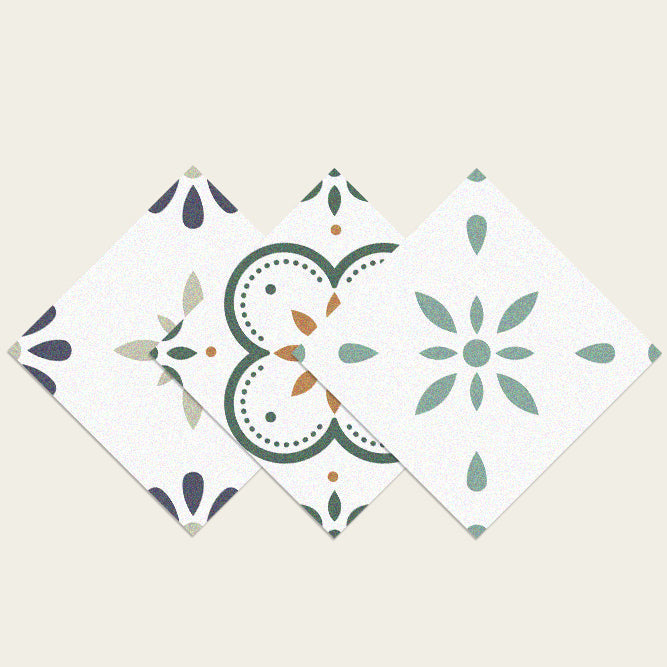 BowLift | Modern Floor Tile Peel and Stick Ceramic Pattern PVC Flooring