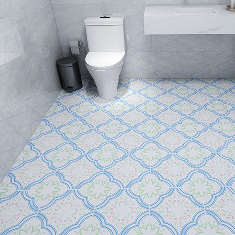 BowLift | Modern vinyl floor planks for peeling and sticking Geometrically printed PVC flooring