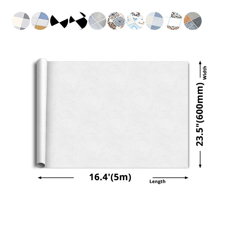 BowLift | Modern Vinyl Floor Planks Grid Pattern Peel and Stick Vinyl Plank Flooring