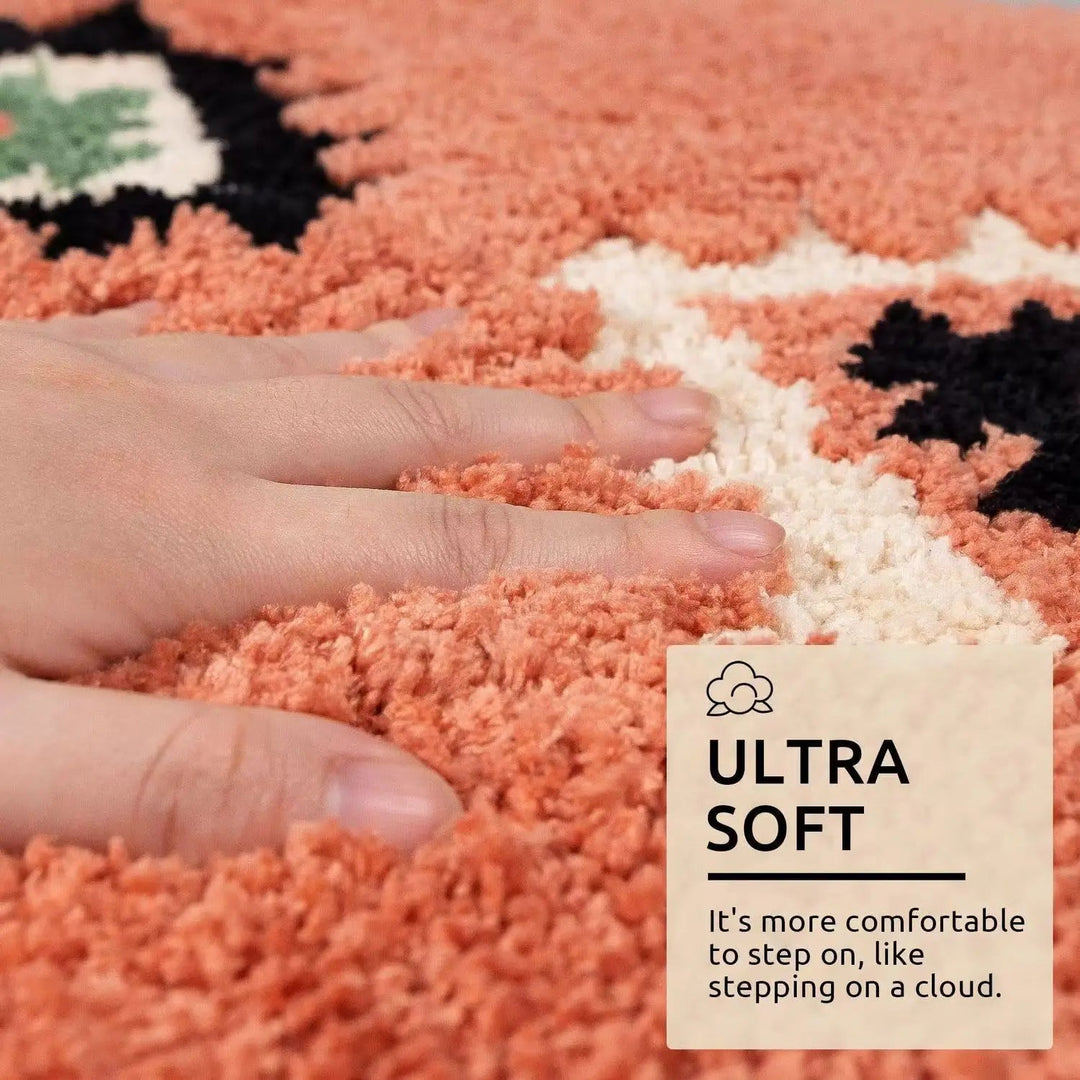 BowLift | Plush Geometric Area Rug