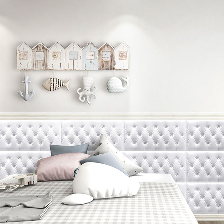 BowLift | Contemporary Wall Panel Textured Wall Interior Waterproof Upholstered Panel