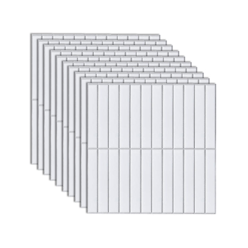 BowLift | Modern Peel & Stick Subway Tiles PVC Rectangular Peel-and-Stick Wall Cladding