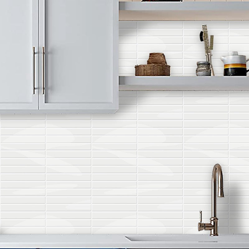 BowLift | Modern Peel & Stick Subway Tiles PVC Rectangular Peel-and-Stick Wall Cladding