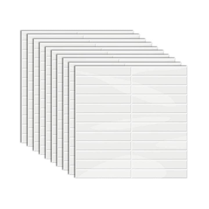 BowLift | Modern Peel & Stick Subway Tiles PVC Rectangular Peel-and-Stick Wall Cladding
