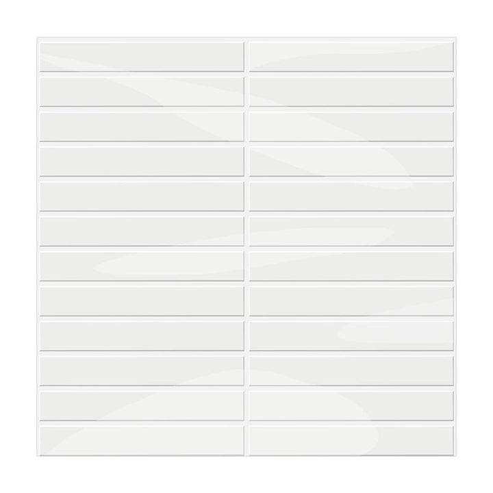 BowLift | Modern Peel & Stick Subway Tiles PVC Rectangular Peel-and-Stick Wall Cladding