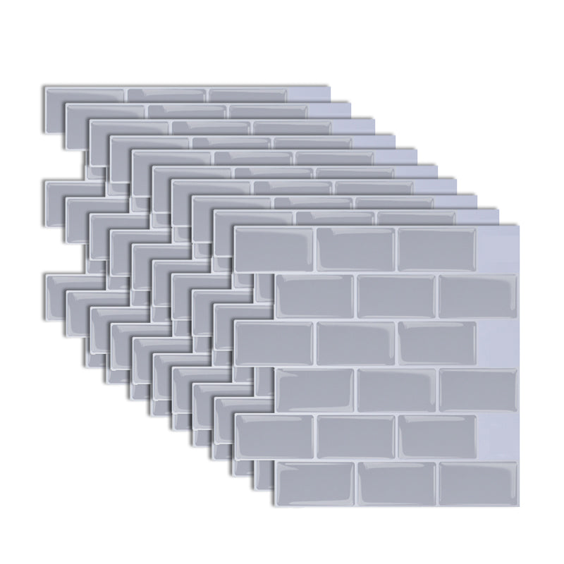 BowLift | Modern Tile Peel & Stick PVC Rectangular Subway Tile Peel and Stick Wall Tile