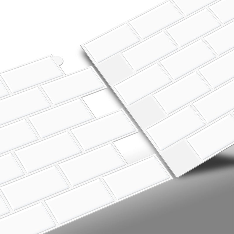 BowLift | Square Peel & Stick Tile Stone Composite Tile for Kitchen Backsplash