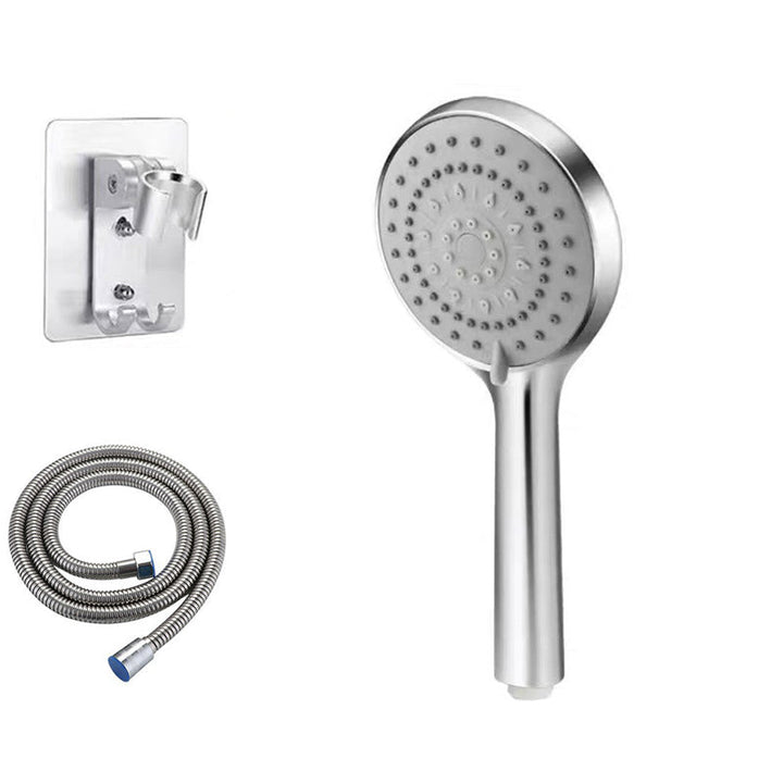 BowLift | Modern Adjustable Handheld Showerhead Chrome Round Handheld Showerhead