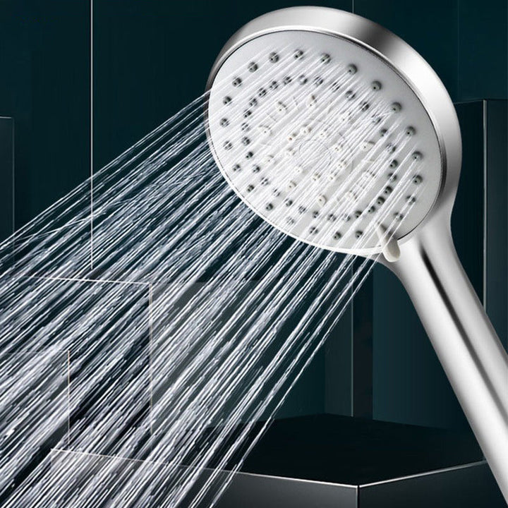 BowLift | Modern Adjustable Handheld Showerhead Chrome Round Handheld Showerhead