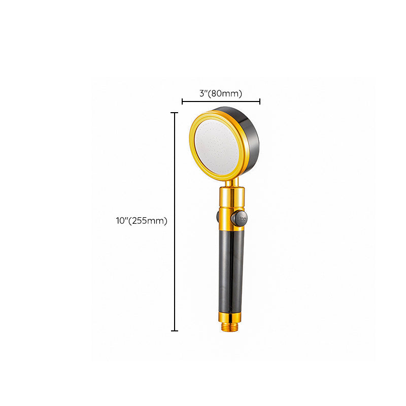 BowLift | Metal Shower Head Round Hand Shower with Adjustable Shower Heads