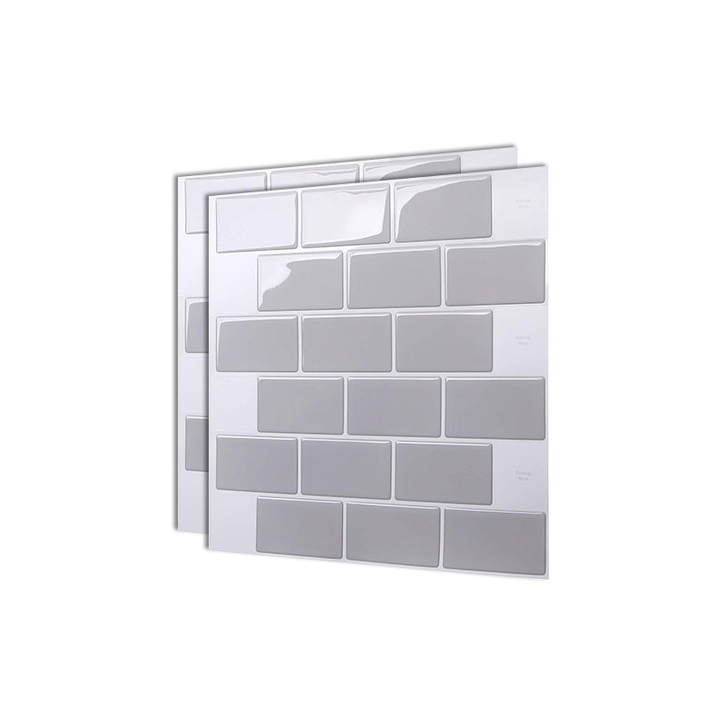 BowLift | Square Peel & Stick Tile Stone Composite Subway Tile for Backsplash Wall