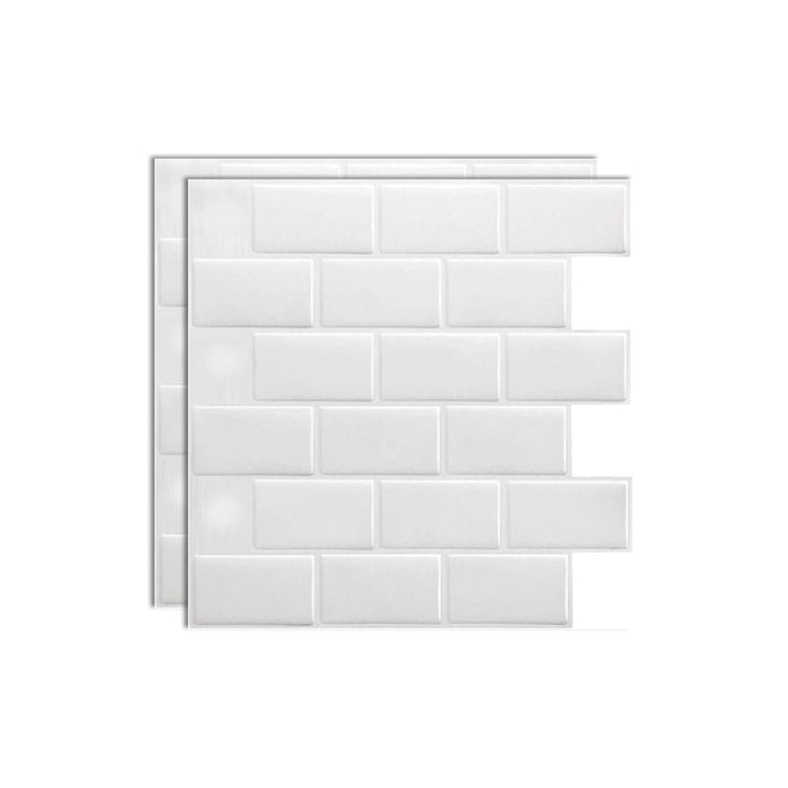 BowLift | Square Peel & Stick Tile Stone Composite Subway Tile for Backsplash Wall