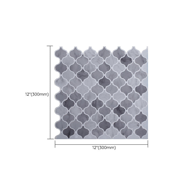 BowLift | Square Peel & Stick Tile Stone Composite Subway Tile for Backsplash Wall