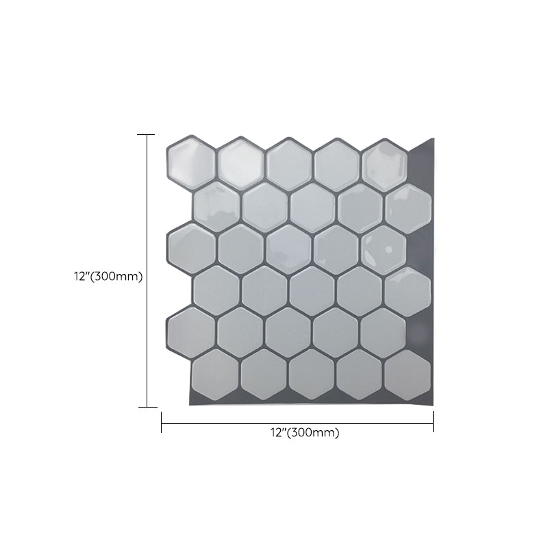BowLift | Square Peel & Stick Tile Stone Composite Subway Tile for Backsplash Wall