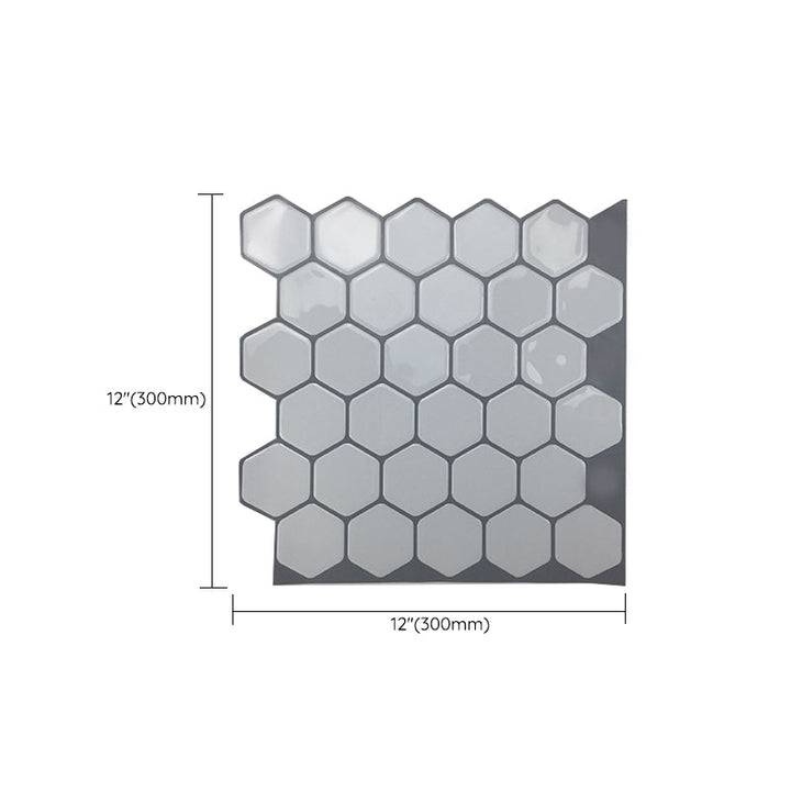 BowLift | Square Peel & Stick Tile Stone Composite Subway Tile for Backsplash Wall