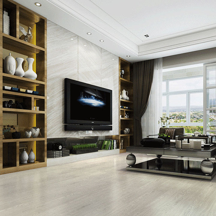 BowLift | Modern Interior Flooring Wood Look Peel and Stick Rectangular Flooring Vinyl
