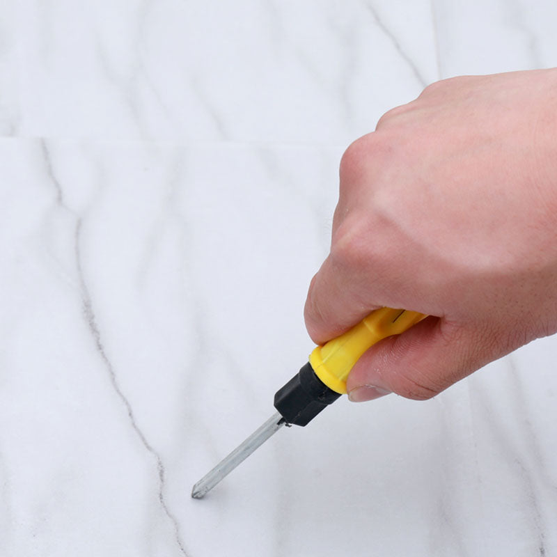 BowLift | Modern Peel & Stick Mosaic Tile Square PVC Single Tile Tile-Peel & Stick