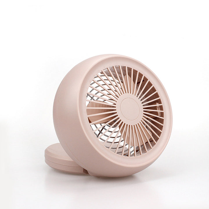 Unisex portable mini table fan with adjustable ball joint and stable base Bowlift