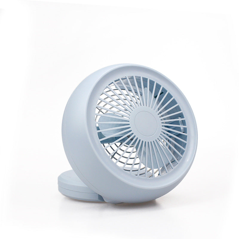 Unisex portable mini table fan with adjustable ball joint and stable base Bowlift