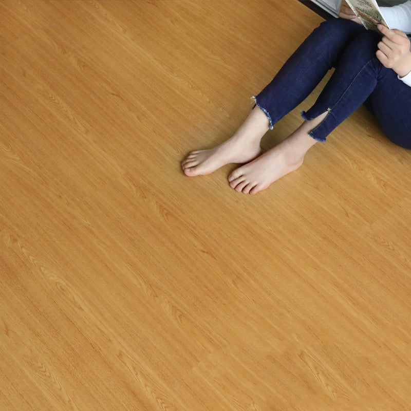 BowLift | Rectangle PVC Floor Covering Peel and Stick Wood Look Smooth Vinyl Flooring