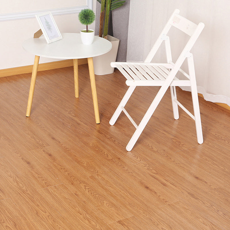 BowLift | PVC Flooring Peel and Stick Smooth Wood Look Rectangular Vinyl Floor
