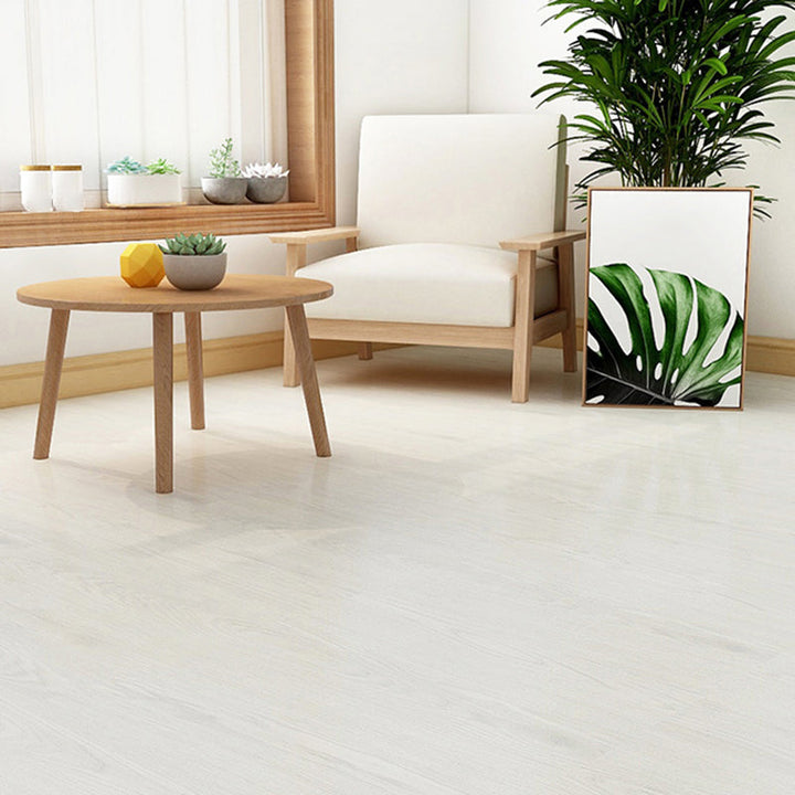 BowLift | PVC Flooring Peel and Stick Smooth Wood Look Rectangular Vinyl Floor
