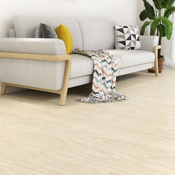 BowLift | PVC Flooring Peel and Stick Smooth Wood Look Rectangular Vinyl Floor